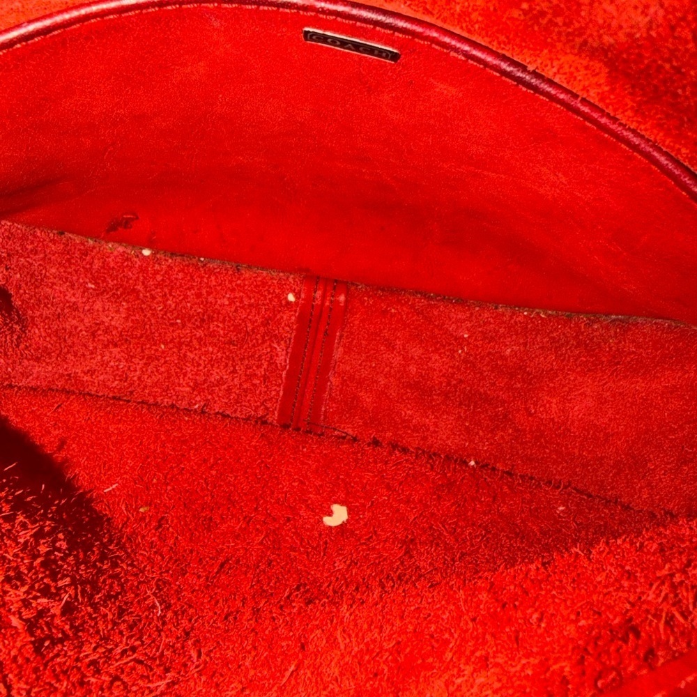 Vintage Coach Bonnie Cashin Pre-Creed / Metal Tag Saddle Bag # 9205 (Mocha) - Picture 10 of 11